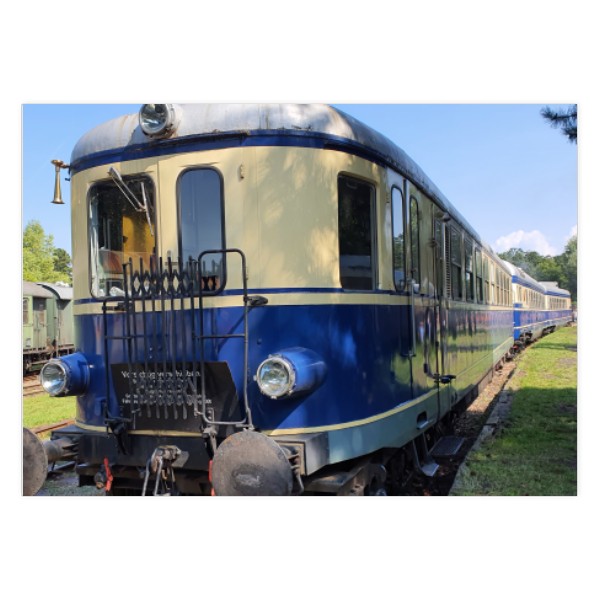 Puzzle velké s potiskem Modrá souprava