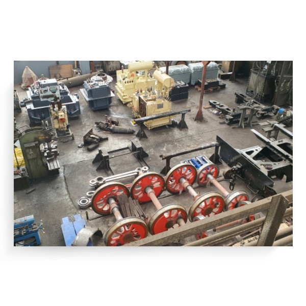 Fotoplátno 3:2 s potiskem V opravně lokomotiv